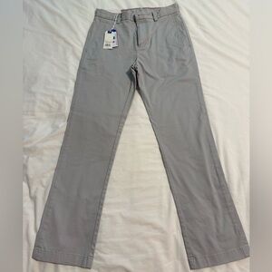 Southern Tide Men's Seafull Gray Straight-Leg Channel Marker Pants 28 x 30 NWT